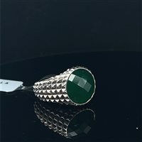 Ring Spadarella Man in Silver Agata AN680 - AN680